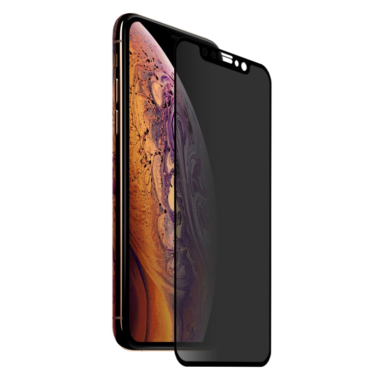 ENKAY Hat-Prince - Película de vidrio templado de pantalla completa antirreflejo 9H 6D de 0,26 mm para iPhone XS Max