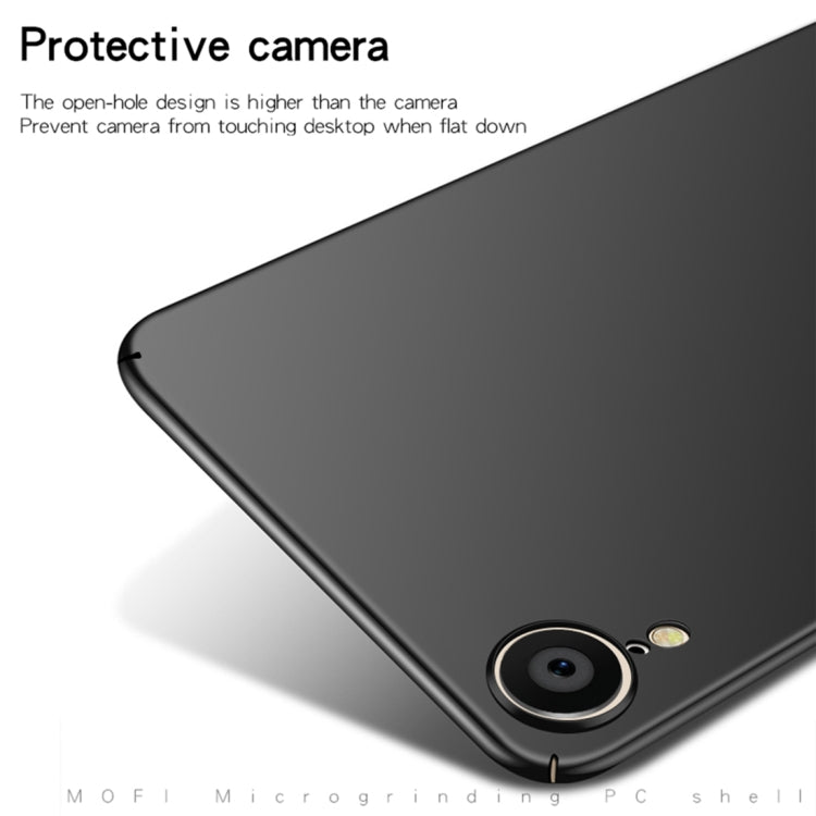 Coque de protection ultra-fine MOFI Frosted PC pour iPhone XR