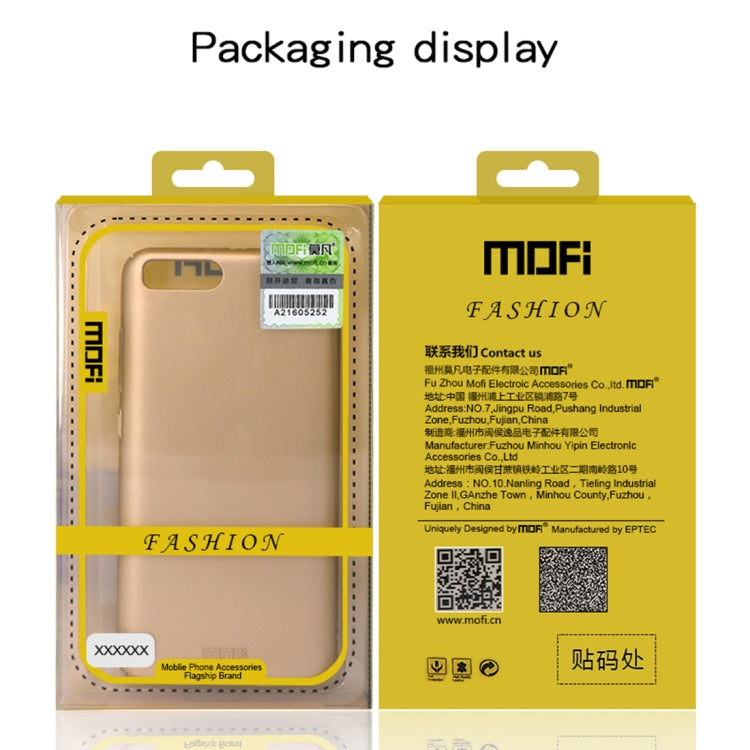 Coque de protection ultra-fine MOFI Frosted PC pour iPhone XR