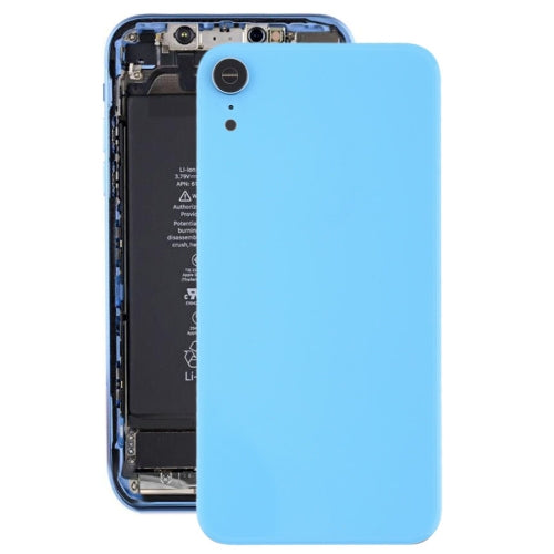 Battery Back Cover with Back Camera Bezel & Lens & Adhesive for iPhone XR, For iPhone XR (with Camera Bezel)
