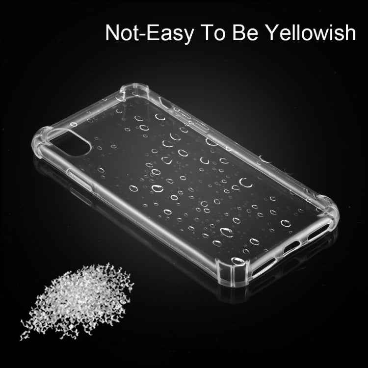 For iPhone XR Ultrathin Transparent TPU Soft Protective Case