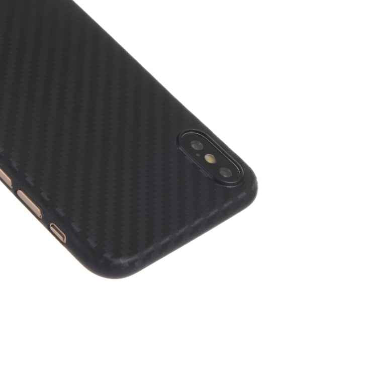 For iPhone XR Carbon Fiber Ultrathin PP Protective Case