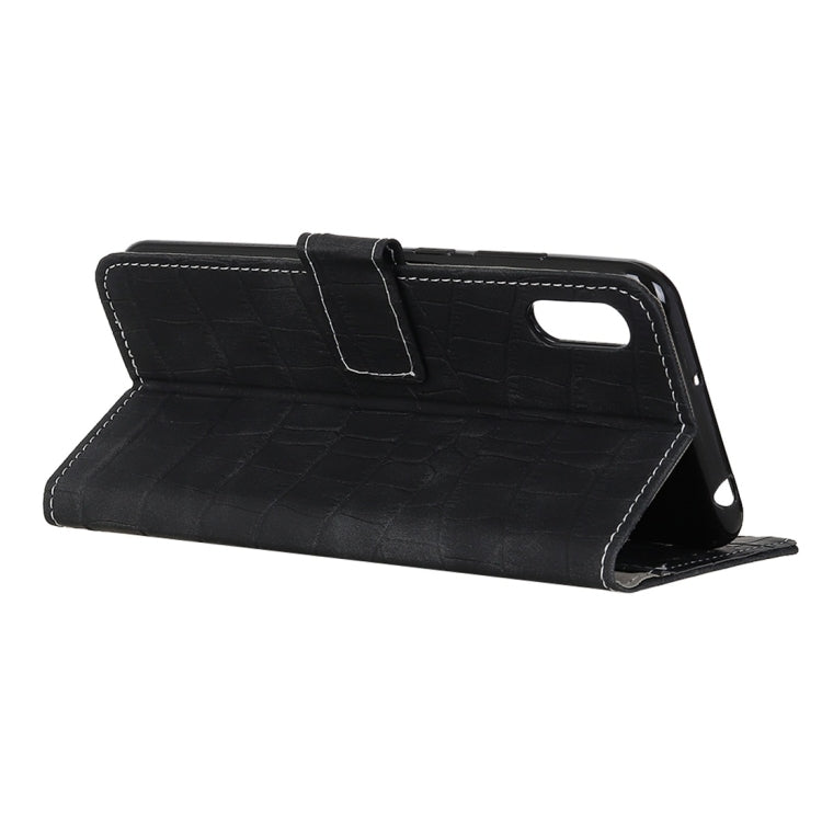 For iPhone XR Crocodile Texture Horizontal Flip Leather Case with Holder & Wallet & Card Slots & Photo Frame, For iPhone XR, For iPhone XR