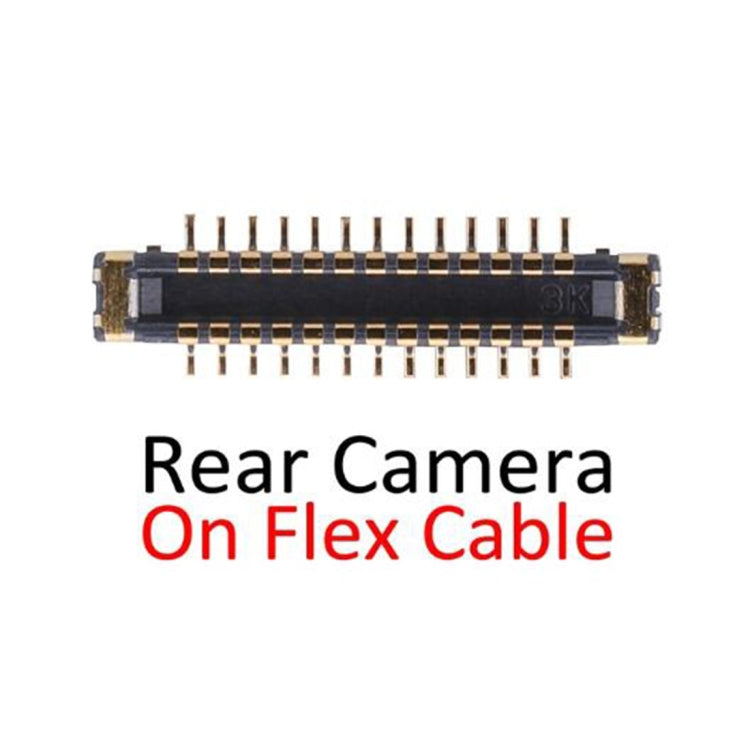 Rear Back Camera FPC Connector On Flex Cable for iPhone XR, For iPhone XR - BSPART