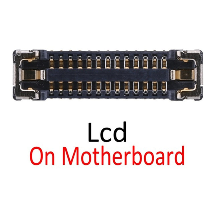 LCD Display FPC Connector On Motherboard for iPhone XR, For iPhone XR - BSPART