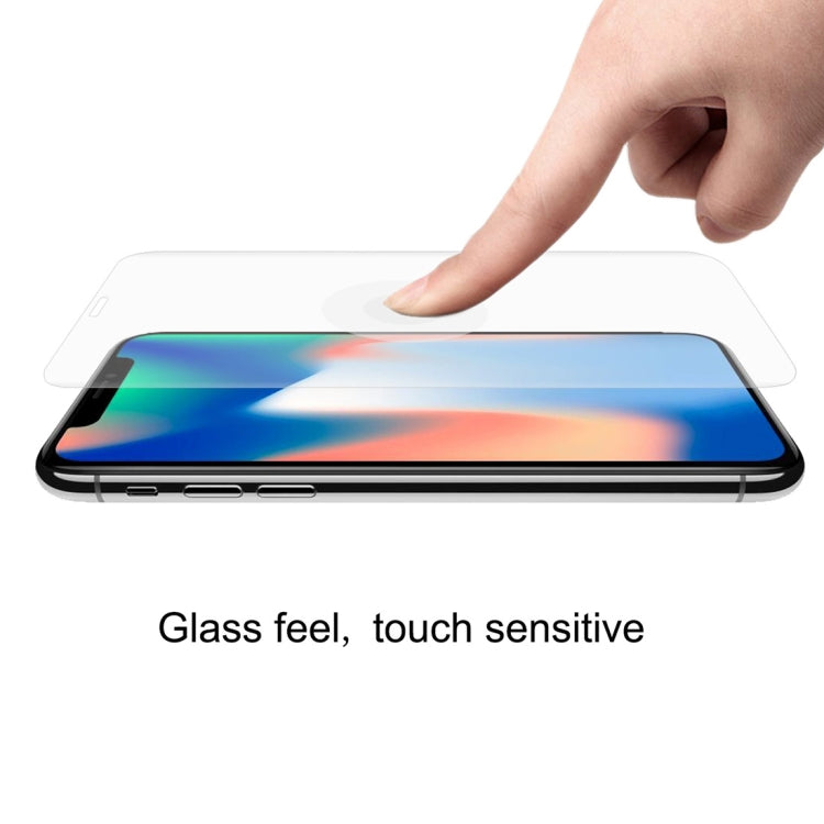 ENKAY Hat-Prince 0.1mm 3D Full Screen Protector Explosion-proof Hydrogel Film for iPhone XR , TPU+TPE+PET Material