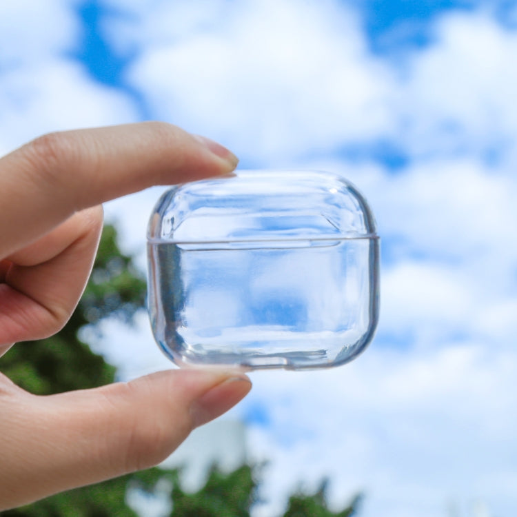 Split Transparent PC Earphone Protective Case for AirPods 3, For AirPods 3 PC