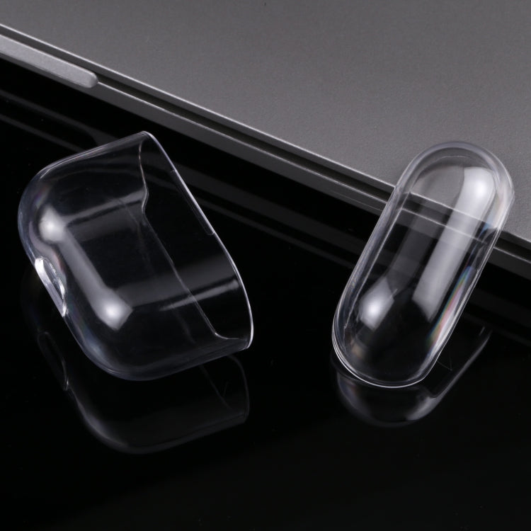 Split Transparent PC Earphone Protective Case for AirPods 3, For AirPods 3 PC