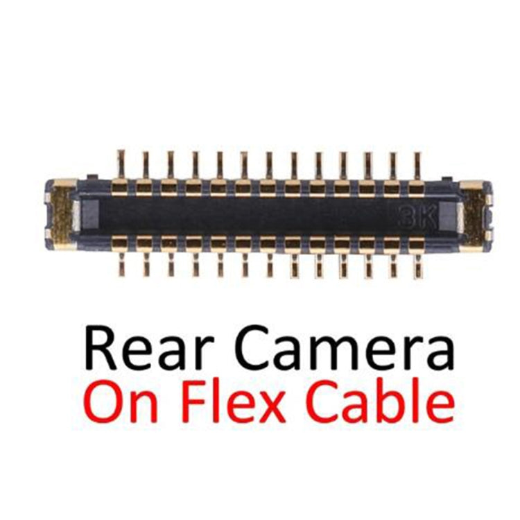 Rear Back Camera FPC Connector On Flex Cable for iPhone XS, For iPhone XS - BSPART
