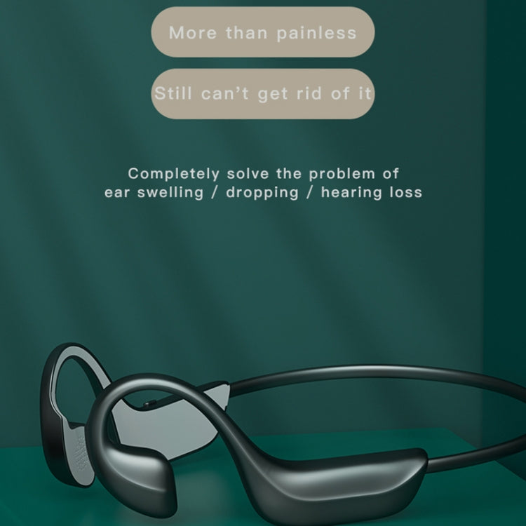 G100 Bluetooth 5.0 Wireless Ear-mounted Sports Waterproof Bone Conduction Earphone