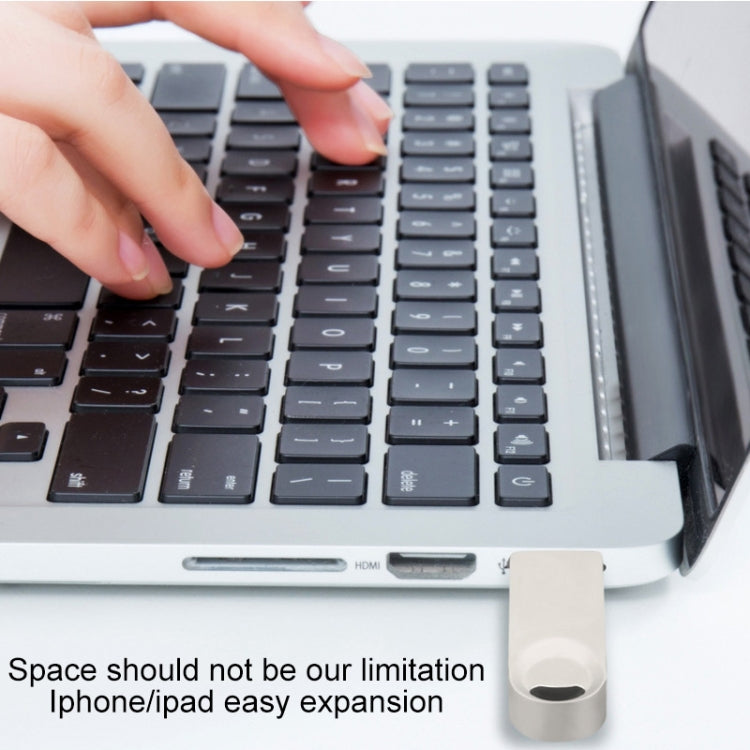 S29 3 in 1 64GB Micro USB + USB + 8 Pin Interface Metal Twister Flash Disk, 64GB