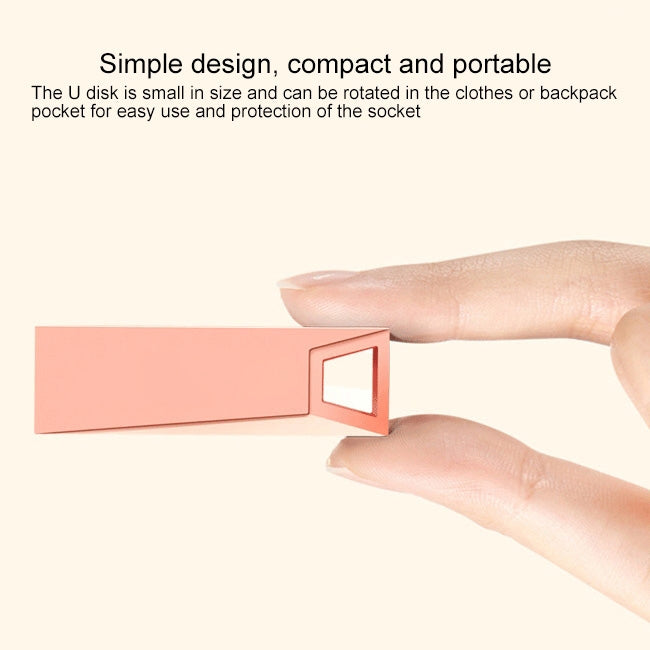 32GB USB 3.0 High-speed Interface Metal Waterproof Flash Disk, 32GB