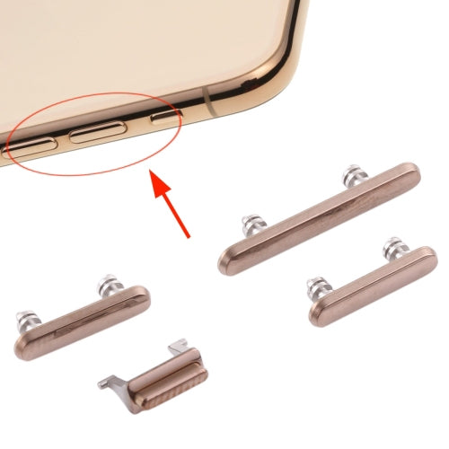 Touches latérales (bouton d'alimentation, bouton de volume, bouton de sourdine) pour iPhone XS / XS Max, pour iPhone XS / XS Max, pour XS / XS Max