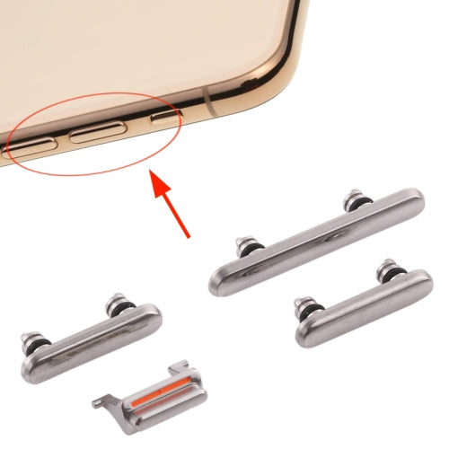 Touches latérales (bouton d'alimentation, bouton de volume, bouton de sourdine) pour iPhone XS / XS Max, pour iPhone XS / XS Max, pour XS / XS Max