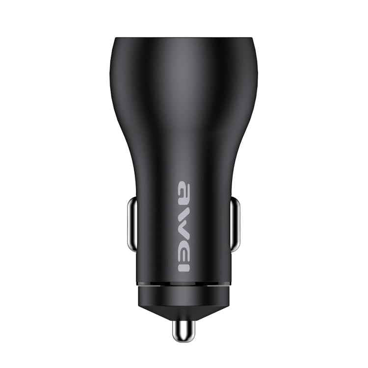 awei C-822 18W PD 8 Pin + 18W QC 3.0 USB Interface Car Charger