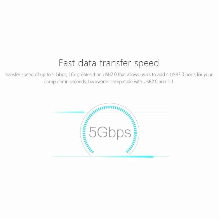 ORICO M3H4-V1 Aluminum Alloy 4 USB 3.0 Ports HUB