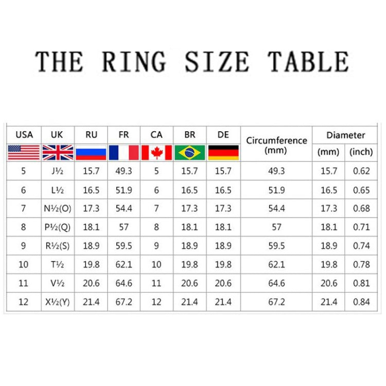 Princess Queen Crown-shaped Rose Gold Plated Zircon Ring, US Size: 9, Diameter: 18.9mm, Perimeter: 59.5mm