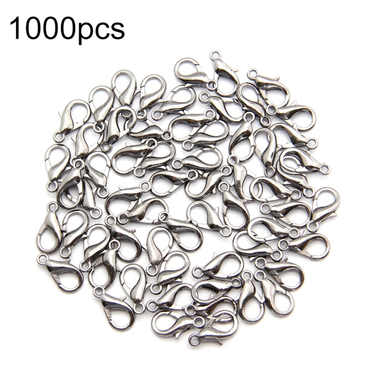 1000 PCS 12mm DIY Jewelry Accessories High-quality Alloy Lobster Claw