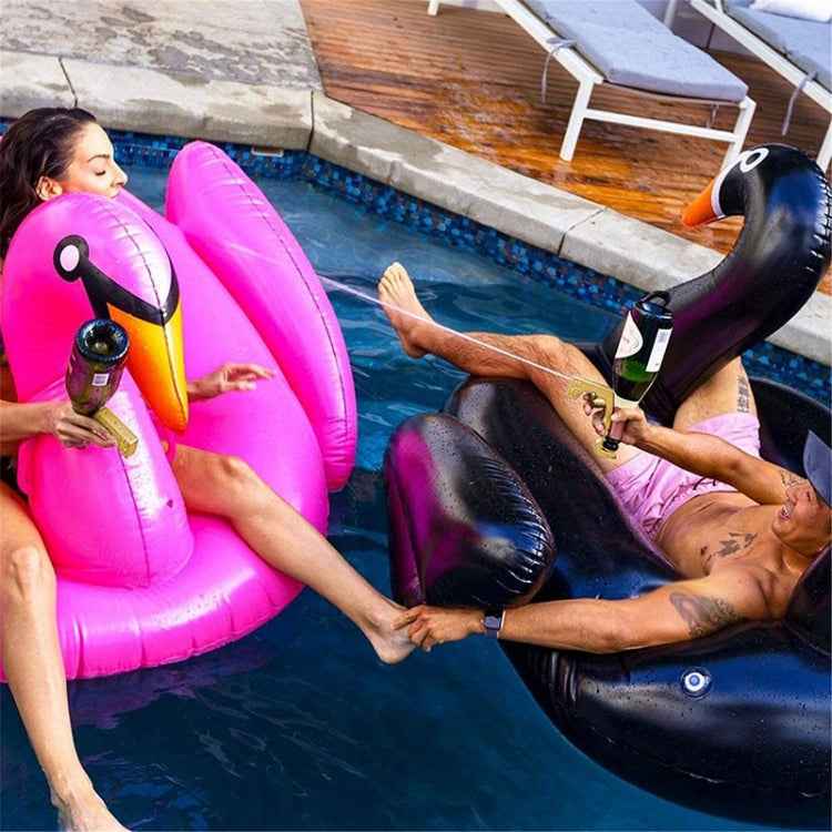 Plastic Wrapped Metal Bubbly Blaster Champagne Bottle Squirt Gun Bar Tool