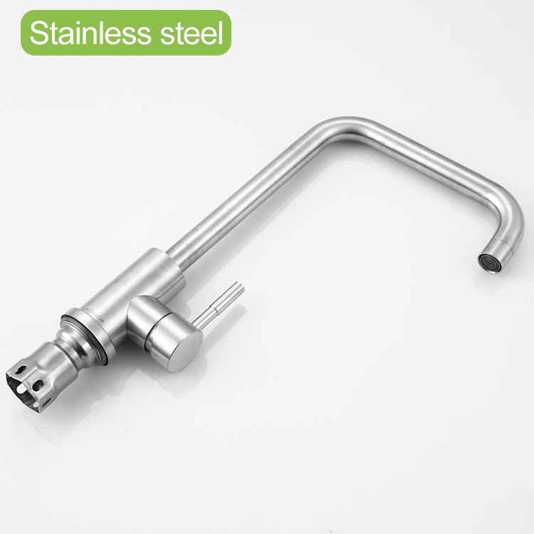 304 Stainless Steel Rotatable Faucet Sinks Cold And Hot Water Tap