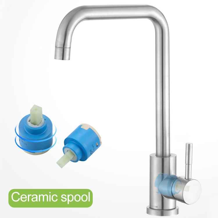 304 Stainless Steel Rotatable Faucet Sinks Cold And Hot Water Tap