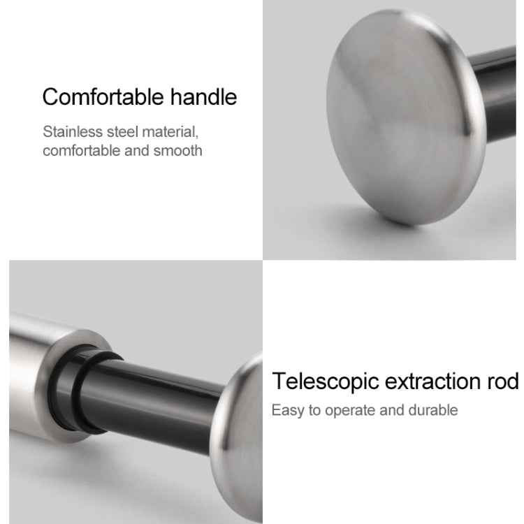 Original Xiaomi Youpin CircleJoy Stainless Steel Red Wine Preservation Stopper Set, Style: 4 Stoppers in One Pump