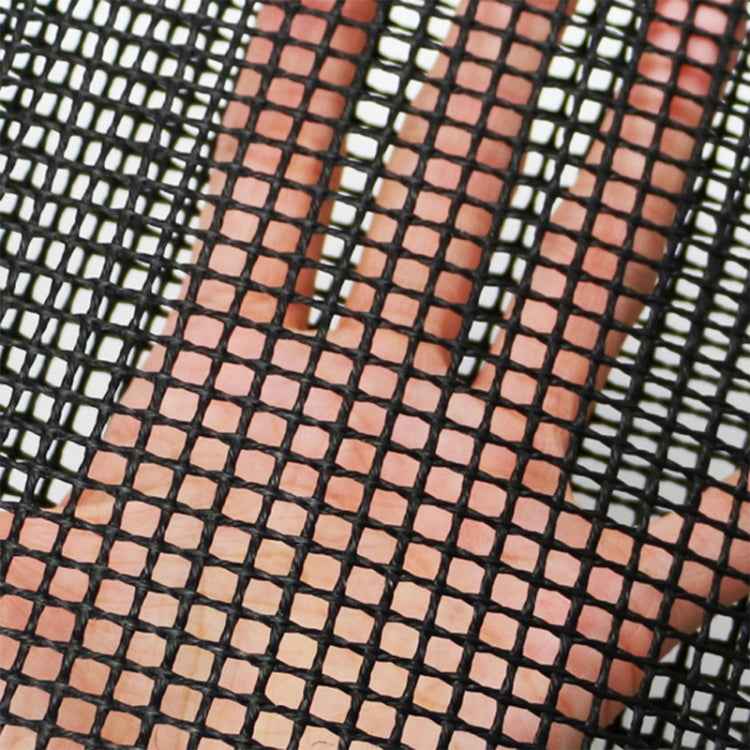 Barbecue Heat Resistant Non-stick Grilling Mesh BBQ Baking Bag, Size: 40 x 27cm (Black)