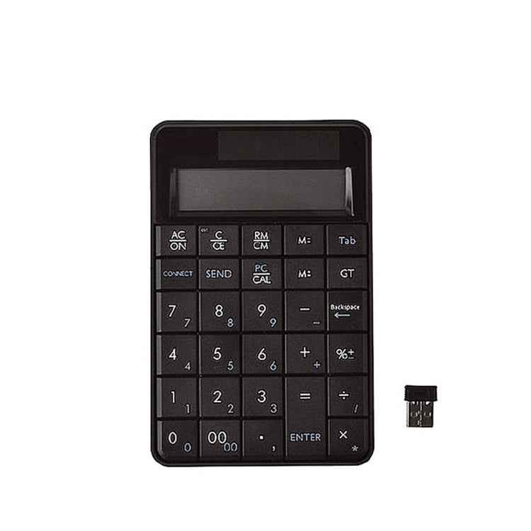 MC-56AG 2 in 1 2.4G USB Numeric Wireless Keyboard & Calculator with LCD Display