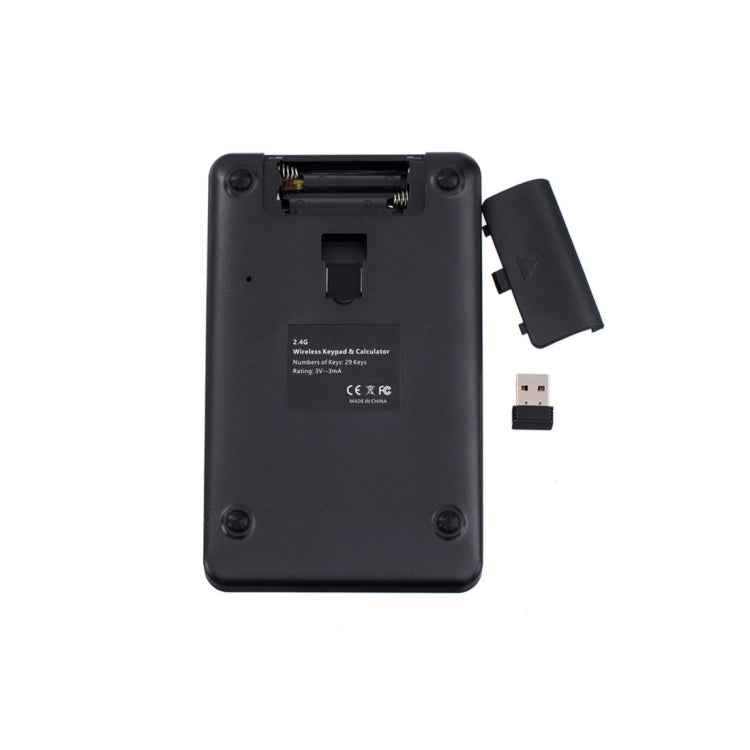 MC-56AG 2 in 1 2.4G USB Numeric Wireless Keyboard & Calculator with LCD Display