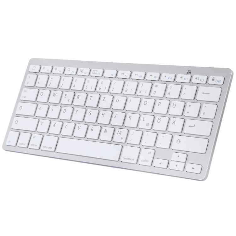 WB-8022 Ultra-thin Wireless Bluetooth Keyboard, German Keys
