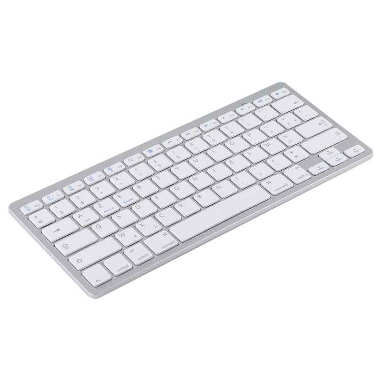 WB-8022 Ultra-thin Wireless Bluetooth Keyboard for iPad, Samsung, Huawei, Xiaomi, Tablet PCs or Smartphones, French Keys