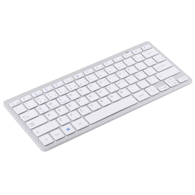 WB-8022 Ultra-thin Wireless Bluetooth Keyboard, Portuguese Keys