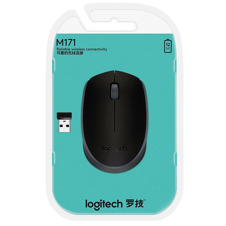 Logitech M171 1000DPI USB Wireless Mouse with 2.4G Receiver