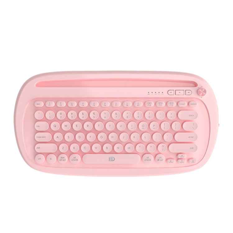 FOETOR K520t Mini Three Modes Wireless Bluetooth Keyboard
