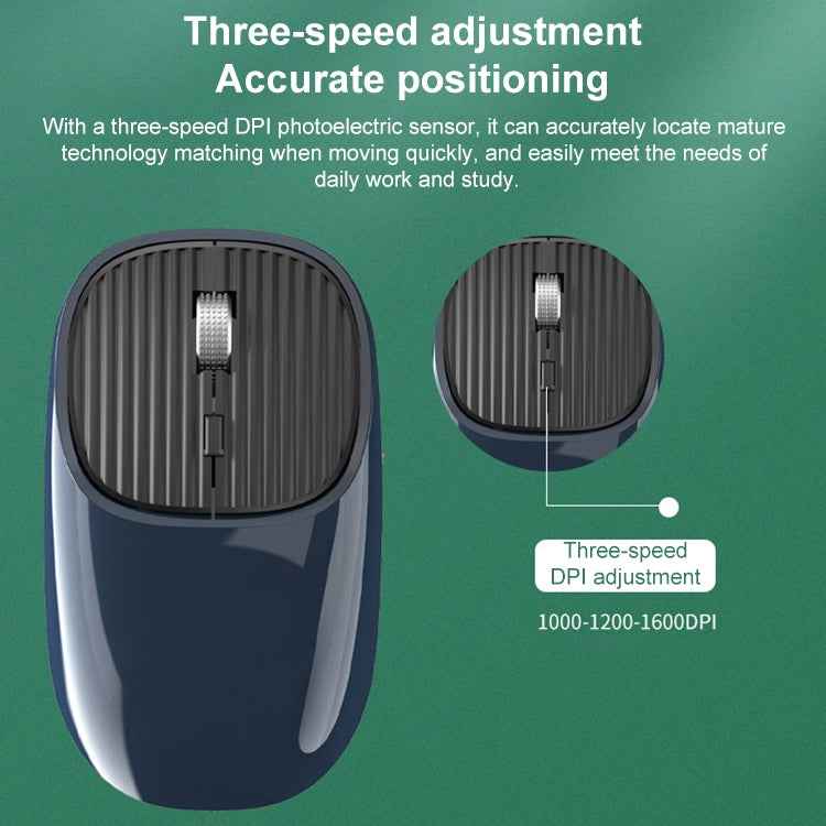 MKESPN SXS-5600 Type-C Rechargeable 2.4G Wireless Mouse