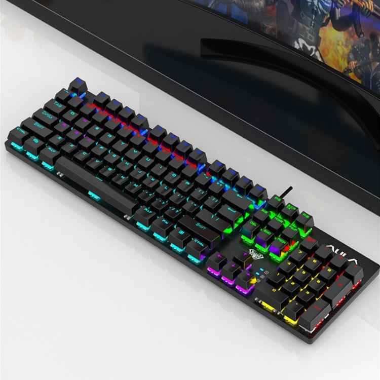 AULA S2022 USB Wired Mechanical Keyboard
