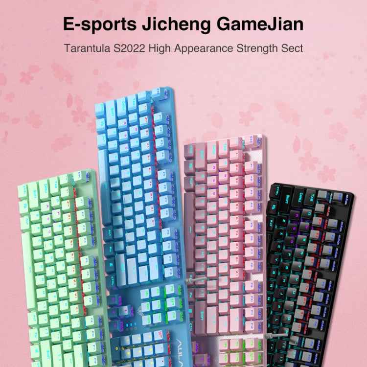 AULA S2022 USB Wired Mechanical Keyboard