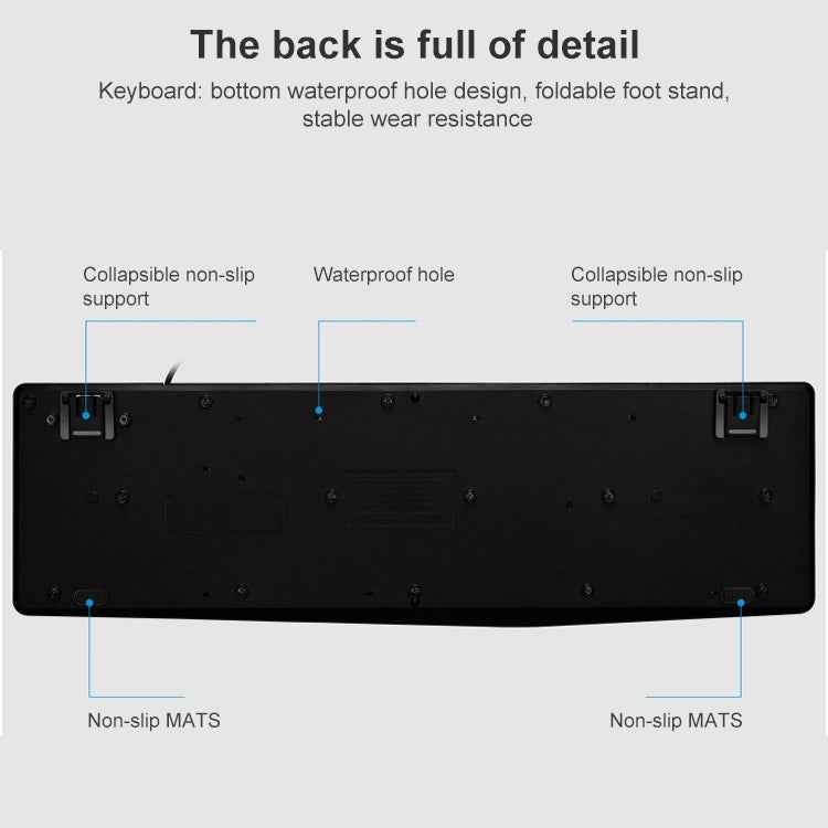 ZGB Q9B Wired Keyboard + Mouse Set