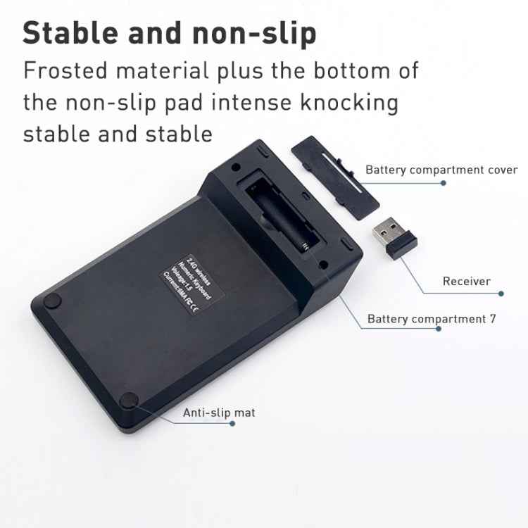 MC Saite 2129RF 18 Keys Wireless 2.4G Numeric Keyboard