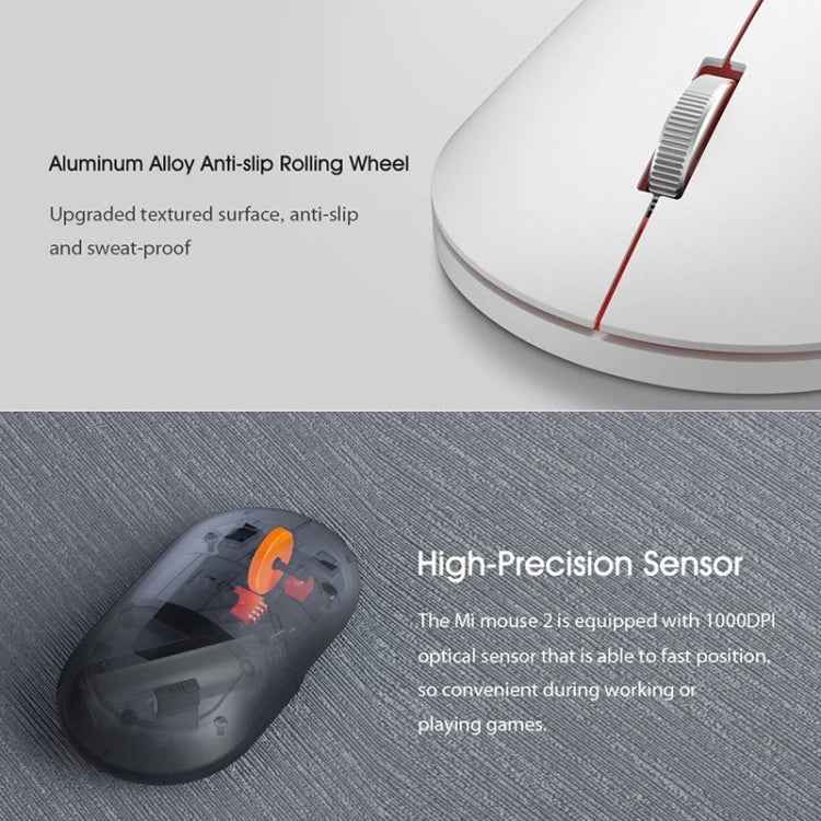 Original Xiaomi 2.4GHz 125HZ 1000DPI Rechargeable Ultra-thin Computer Mouse 2