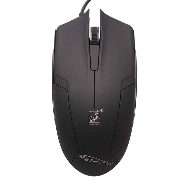 Chasing Leopard 119 USB Universal Wired Optical Gaming Mouse, Length: 1.45m, 119 Black, 119 Jet Black, 119 White