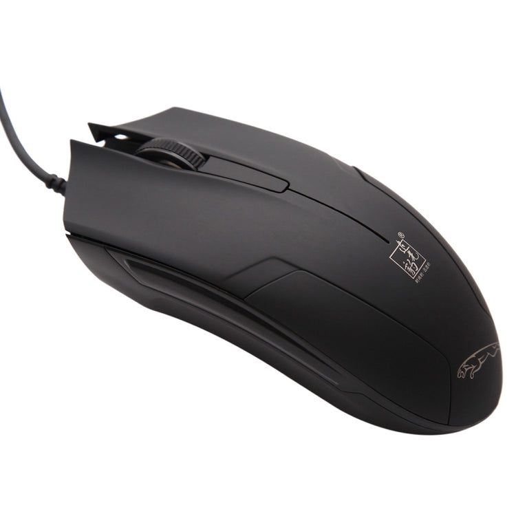 Chasing Leopard 119 USB Universal Wired Optical Gaming Mouse, Length: 1.45m, 119 Jet Black, 119 White, 119 Black