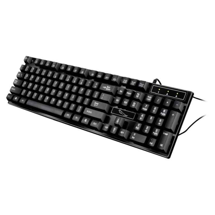 ZGB Q17 104 Keys USB Wired Suspension Gaming Office Keyboard for Laptop, PC