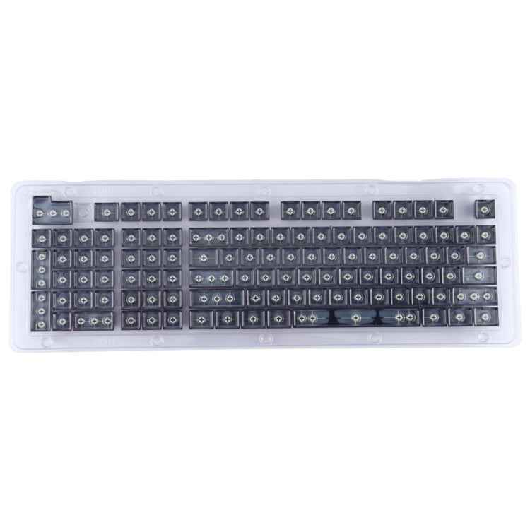 ABS Translucent Keycaps, OEM Highly Mechanical Keyboard, Universal Game Keyboard, Black, Blue