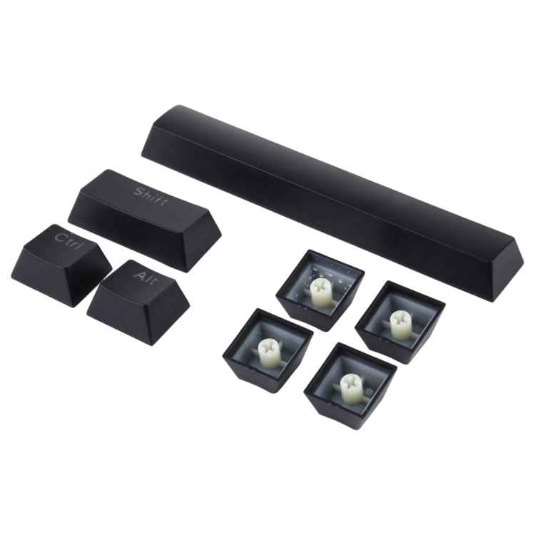ABS Translucent Keycaps, OEM Highly Mechanical Keyboard, Universal Game Keyboard, Black, Blue