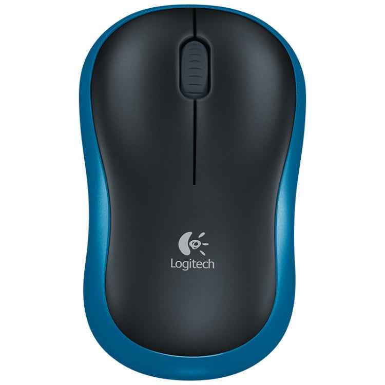 Logitech M185 2.4GHz 3-keys 1000DPI Wireless Optical Mouse, Wireless Range: 10m