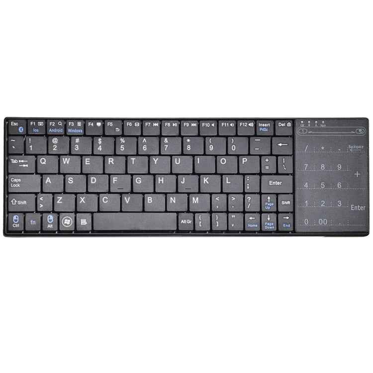 K-07 ABS Wireless Chargeable Bluetooth Touch Keyboard