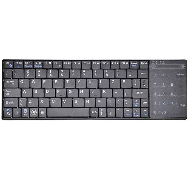 K-07 ABS Wireless Chargeable Bluetooth Touch Keyboard