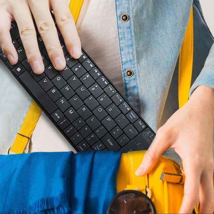 K-07 ABS Wireless Chargeable Bluetooth Touch Keyboard