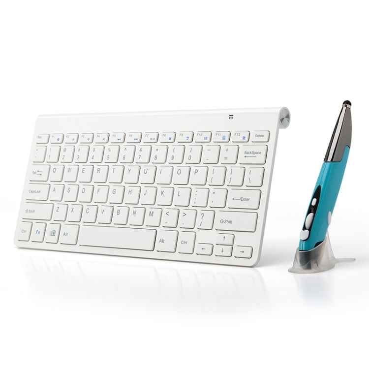 KM-909 2.4GHz Smart Stylus Pen Wireless Optical Mouse + Wireless Keyboard Set